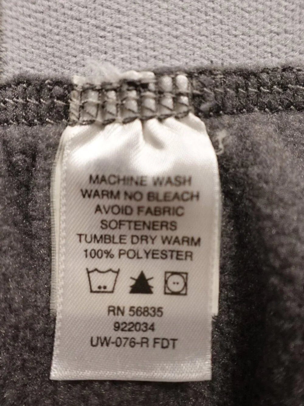 Cabela's Polartec Fleece Thermal Base Layer Set Men's Top XL Pants Large Gray